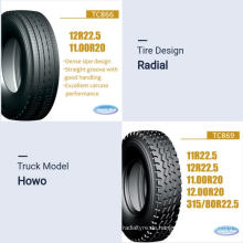 2020 Heißverkauf Neue Marke Timax Best Tyre 12R22.5 Minenanhänger Lenker Position Neuer LKW -Reifen für Nutzfahrzeuge